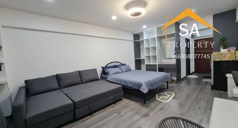 For rent studio condo in Bang Lamung, Chonburi