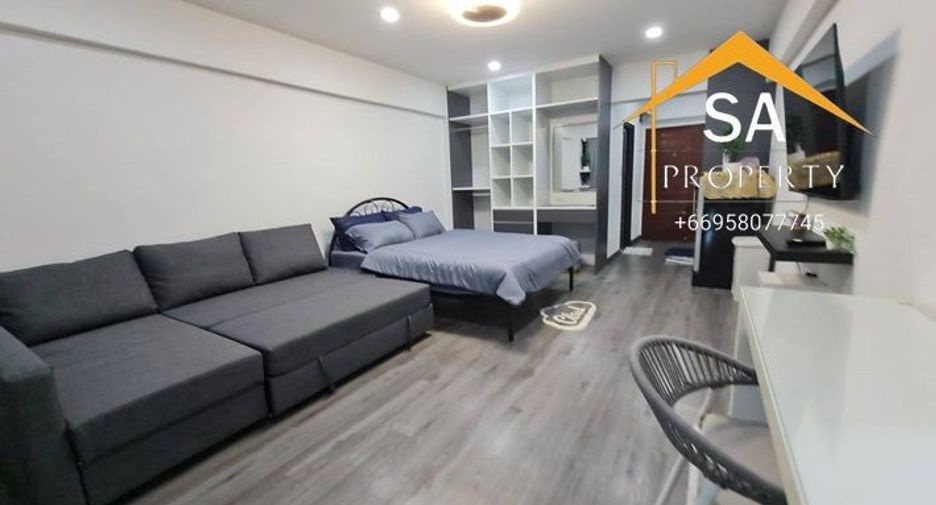 For rent studio condo in Bang Lamung, Chonburi