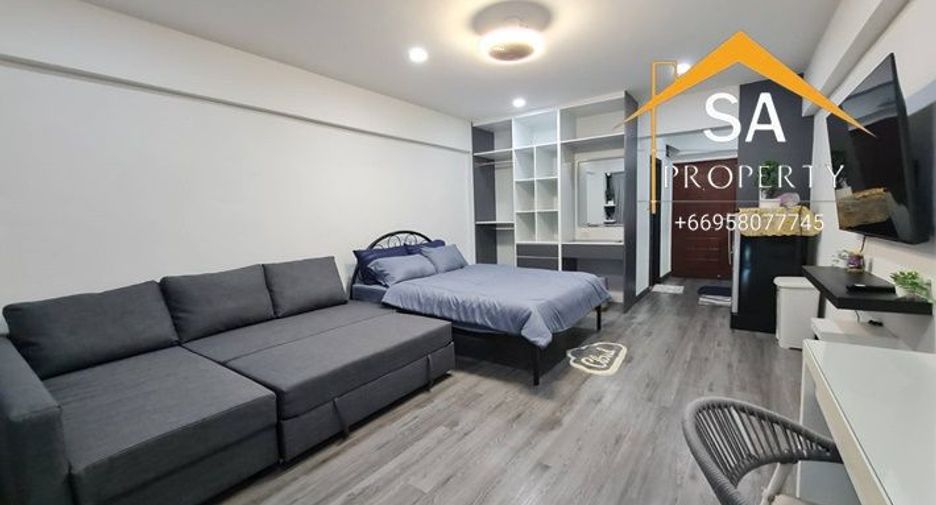 For rent studio condo in Bang Lamung, Chonburi