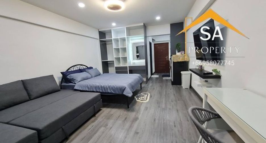 For rent studio condo in Bang Lamung, Chonburi