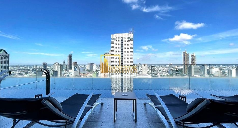 For rent 2 bedrooms condo in Sathon, Bangkok