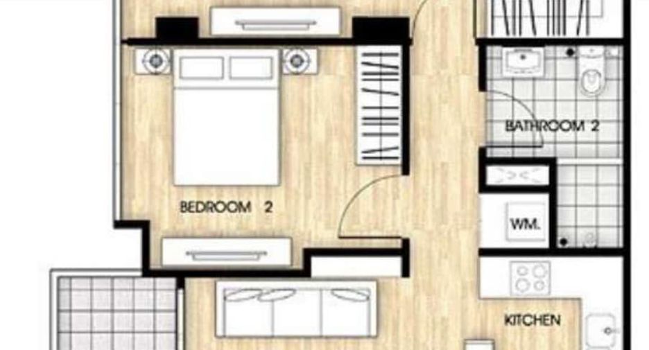 Wohnung zur Miete und zum Kauf mit 2 Zimmer in Khlong Toei, Bangkok