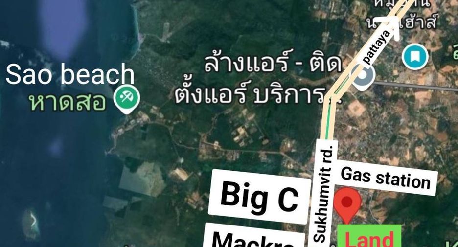 Terreno en venta en Sattahip, Chonburi