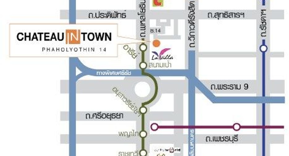 For sale studio condo in Phaya Thai, Bangkok