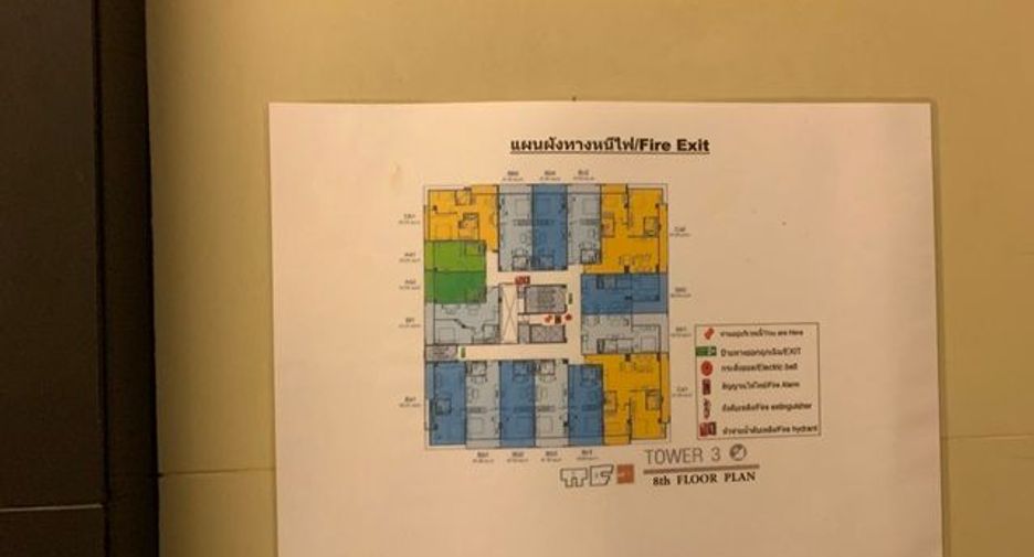 For sale studio condo in Khlong Toei, Bangkok