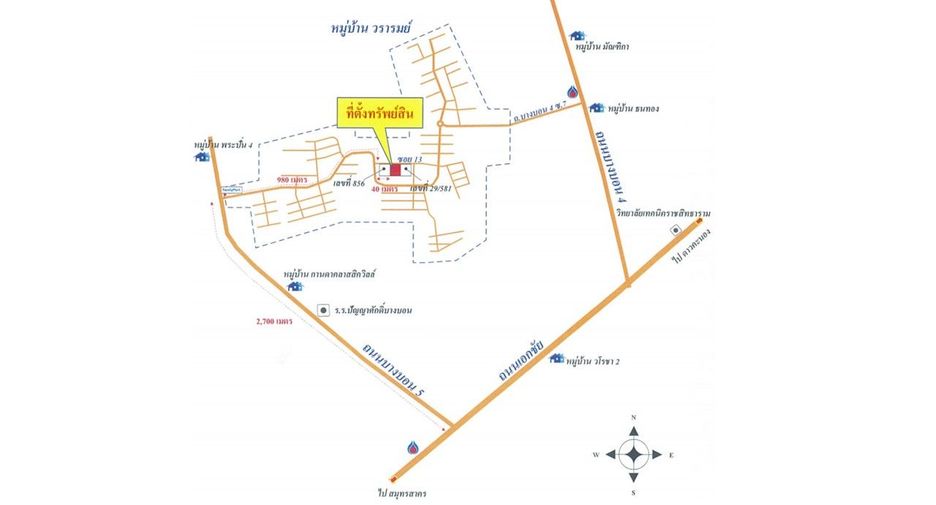 For sale studio house in Bang Bon, Bangkok