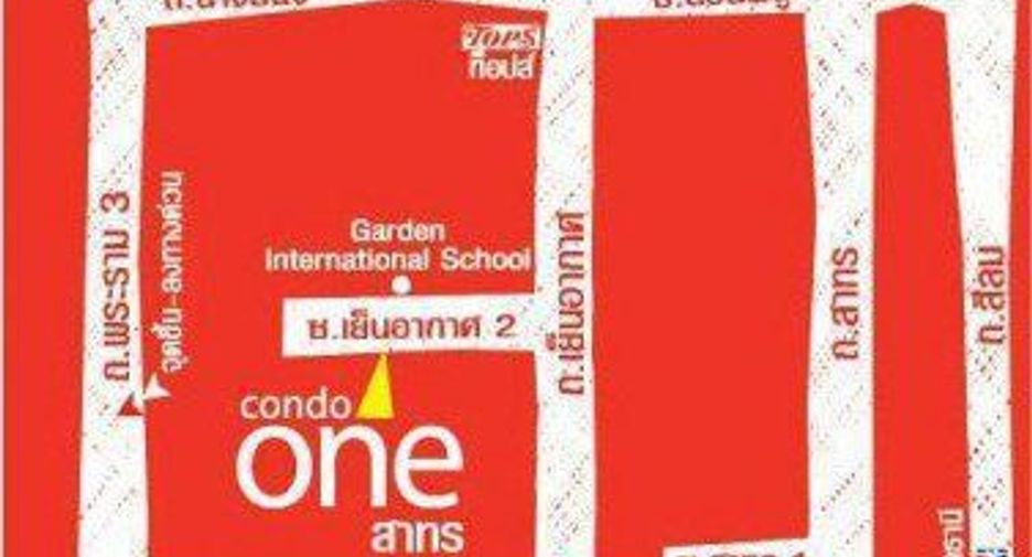 For sale studio condo in Yan Nawa, Bangkok
