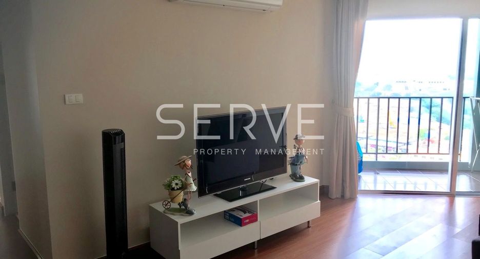 For rent 2 bed condo in Huai Khwang, Bangkok
