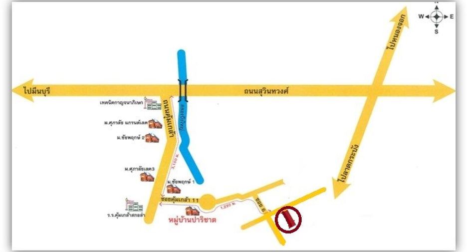 For sale studio house in Lat Krabang, Bangkok