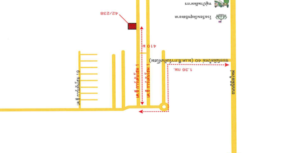 For sale studio house in Khlong Sam Wa, Bangkok