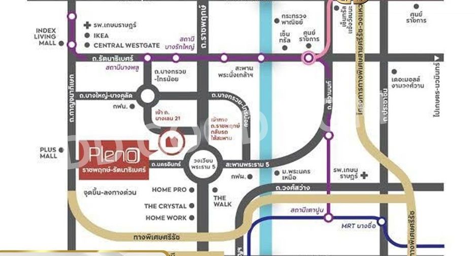出售 3 卧室 联排别墅 在 Bang Yai, Nonthaburi