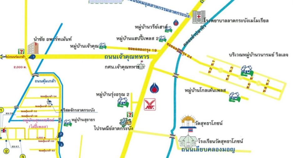 For sale studio house in Lat Krabang, Bangkok