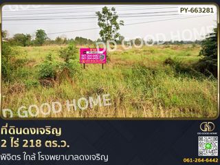 For sale land in Dong Charoen, Phichit