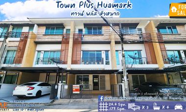 For sale 3 bedrooms townhouse in Bang Kapi, Bangkok