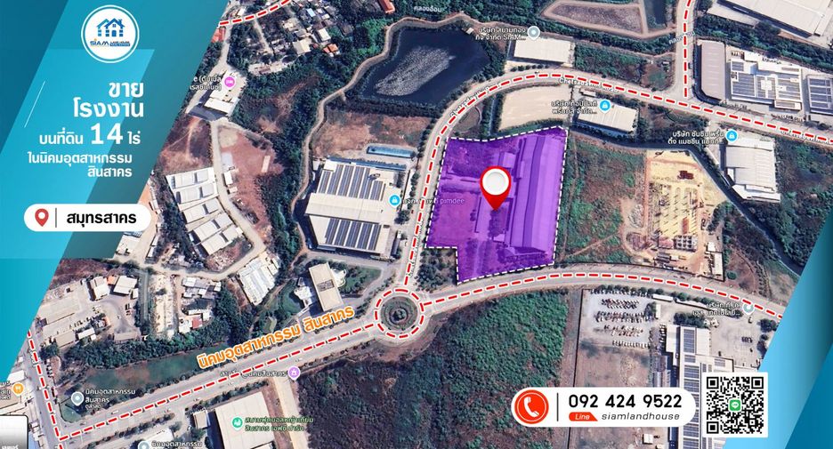 For sale 10 bedrooms warehouse in Mueang Samut Sakhon, Samut Sakhon