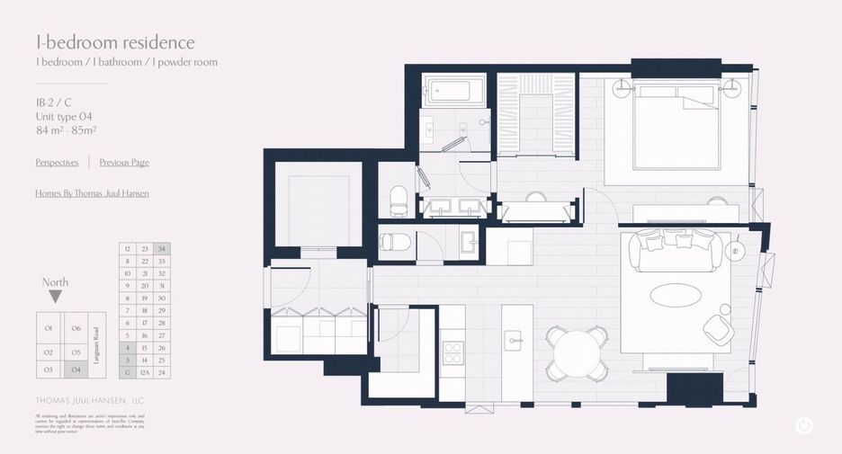 À louer 1 chambre condo à Pathum Wan, Bangkok
