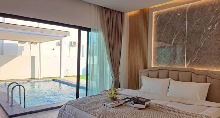 For rent 4 bedrooms house in Bang Lamung, Chonburi
