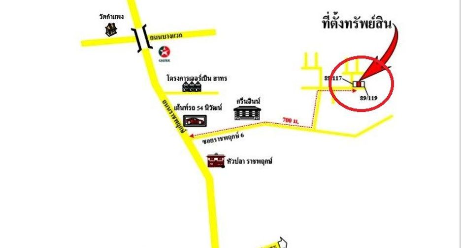 For sale studio townhouse in Phasi Charoen, Bangkok