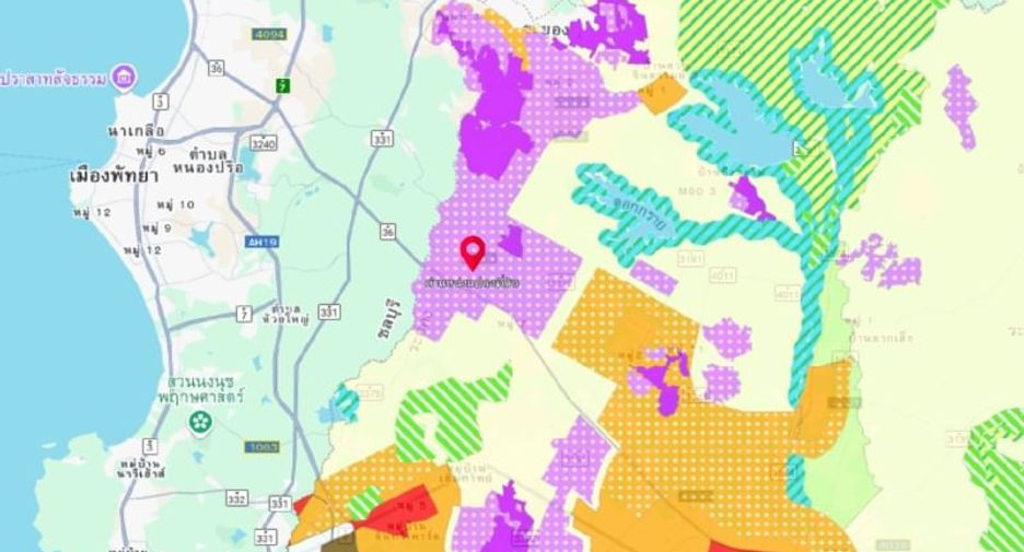 For sale land in Nikhom Phatthana, Rayong