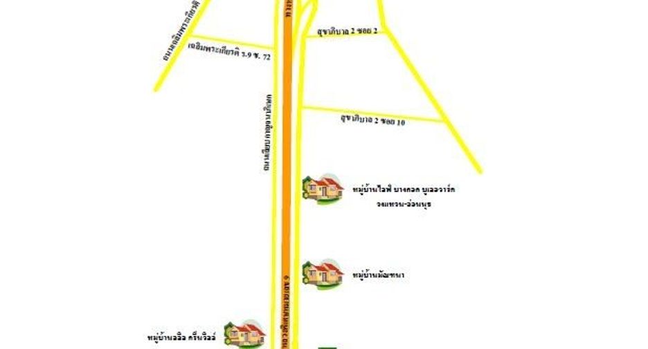 À vendre studio maison de ville à Prawet, Bangkok