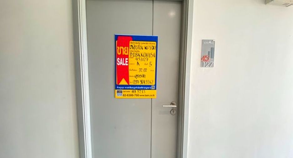 For sale スタジオ condo in Bang Khun Thian, Bangkok