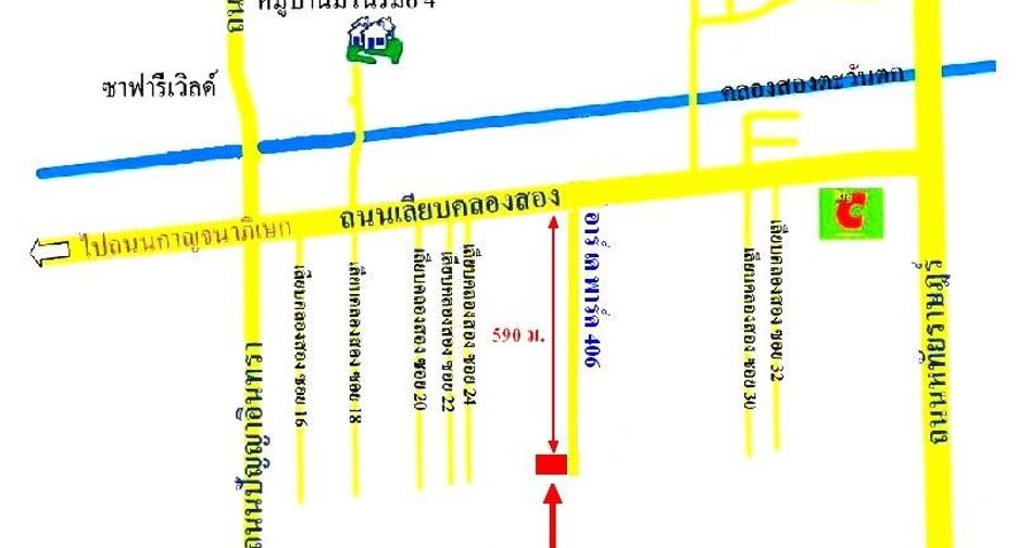 出售 公寓 联排别墅 在 Khlong Sam Wa, 曼谷