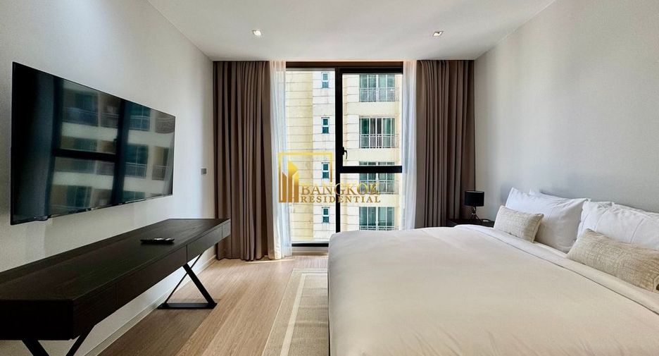 Apartamento con servicios en alquiler de 2 habitaciones en Khlong Toei, Bangkok