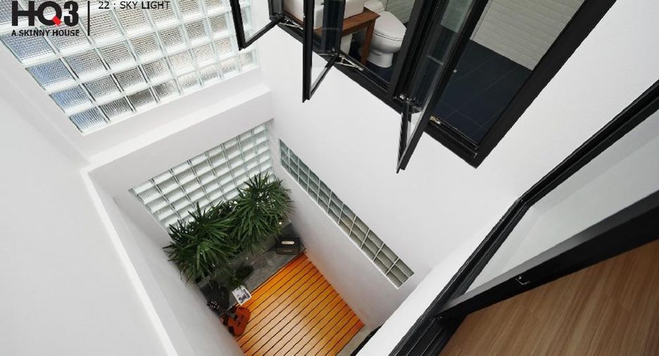 Casa adosada en alquiler de 2 habitaciones en Huai Khwang, Bangkok