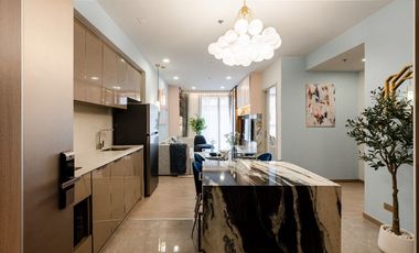 For rent 2 bedrooms condo in Huai Khwang, Bangkok
