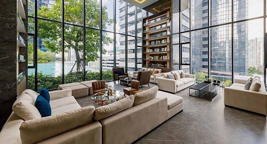 Wohnung zur Miete mit 2 Zimmer in Huai Khwang, Bangkok