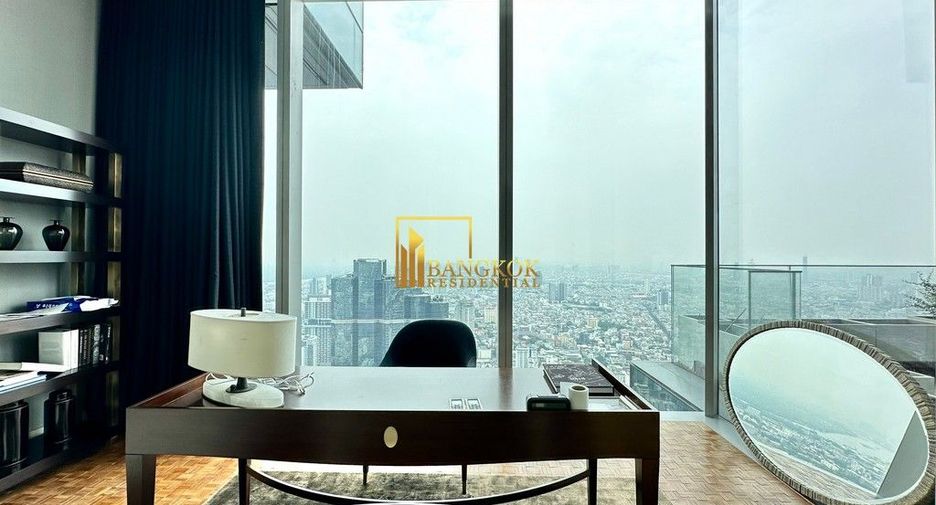 Condo en alquiler de 3 habitaciones en Sathon, Bangkok