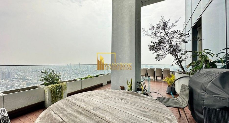 Condo en alquiler de 3 habitaciones en Sathon, Bangkok