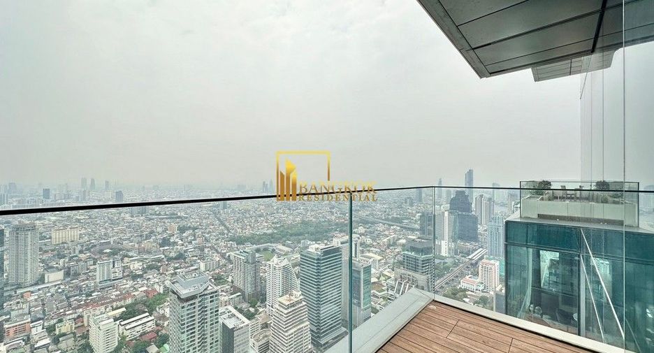 Condo en alquiler de 3 habitaciones en Sathon, Bangkok