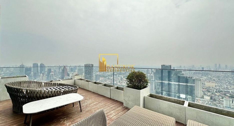 Condo en alquiler de 3 habitaciones en Sathon, Bangkok