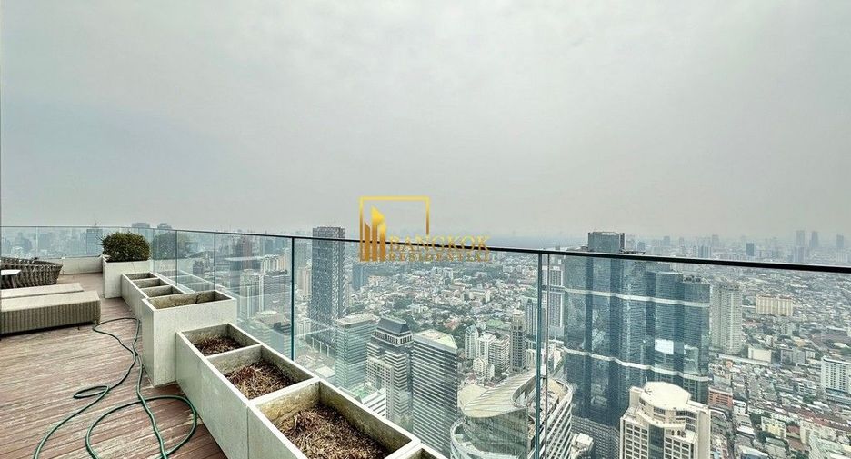 Condo en alquiler de 3 habitaciones en Sathon, Bangkok