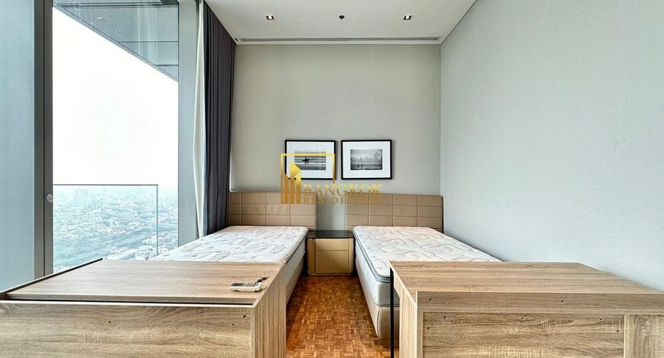 Condo en alquiler de 3 habitaciones en Sathon, Bangkok