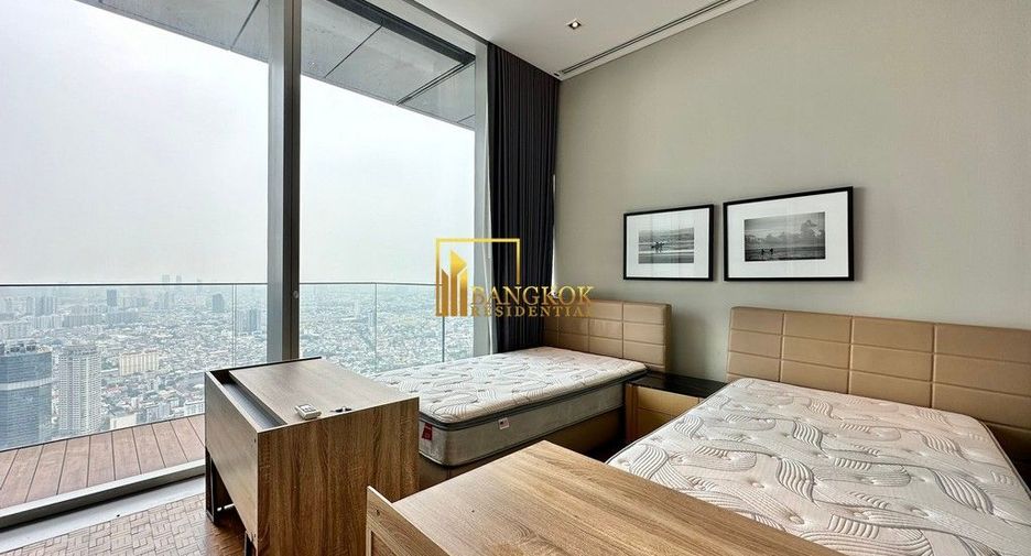 Condo en alquiler de 3 habitaciones en Sathon, Bangkok