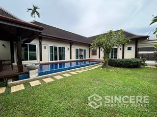 For rent and for sale 4 bedrooms villa in Thalang, Phuket