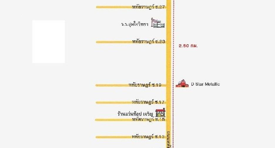 Casa adosada en venta de estudio en Khlong Sam Wa, Bangkok