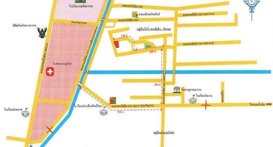 Casa adosada en venta de estudio en Sai Mai, Bangkok