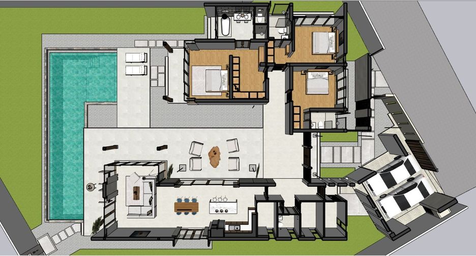 Villa zum Kauf mit 3 Zimmer in Mueang Krabi, Krabi
