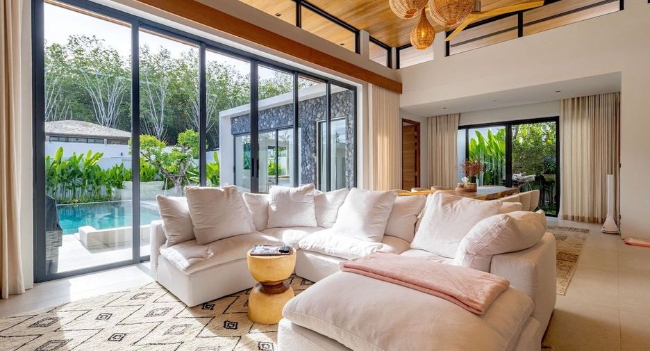 For rent and for sale 4 bedrooms villa in Thalang, Phuket