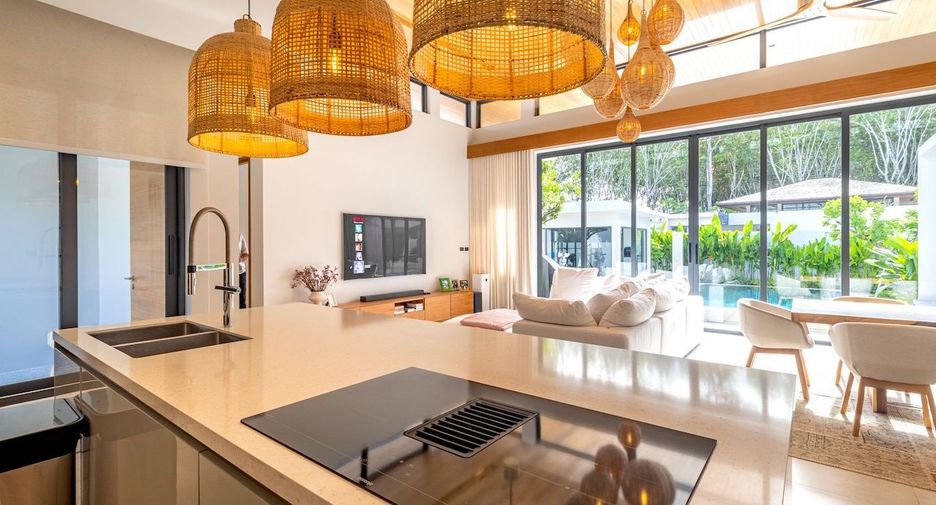 For rent and for sale 4 bedrooms villa in Thalang, Phuket