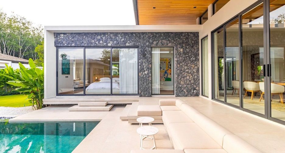 For rent and for sale 4 bedrooms villa in Thalang, Phuket