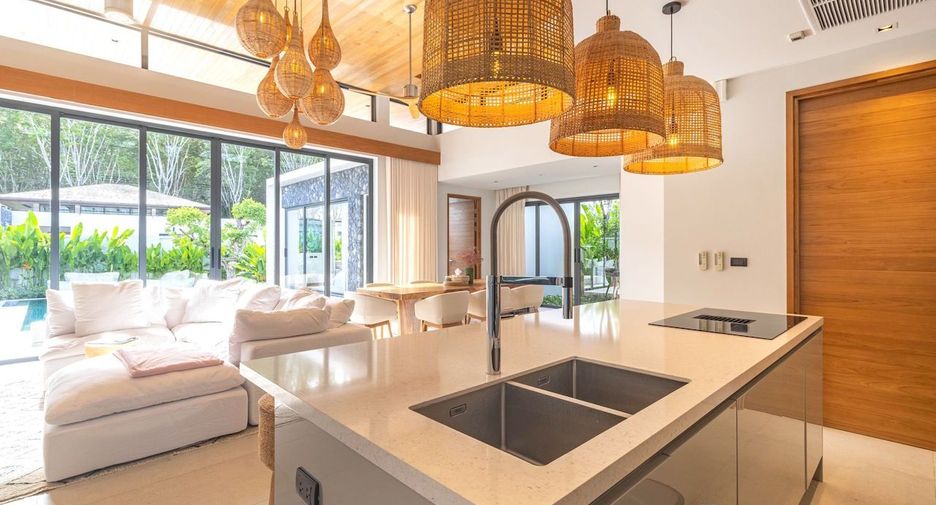 For rent and for sale 4 bedrooms villa in Thalang, Phuket