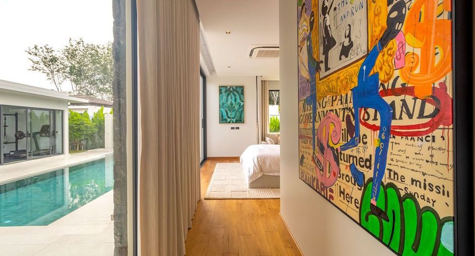 For rent and for sale 4 bedrooms villa in Thalang, Phuket
