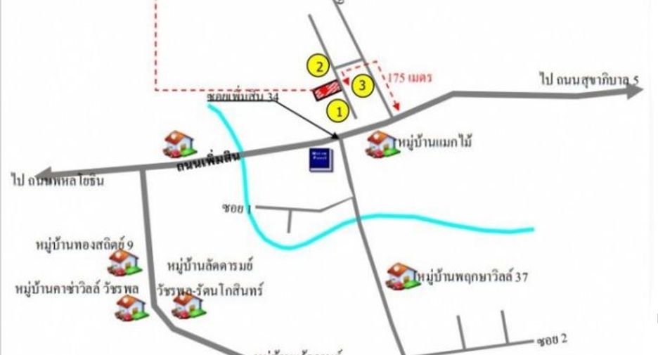 Casa adosada en venta de estudio en Sai Mai, Bangkok