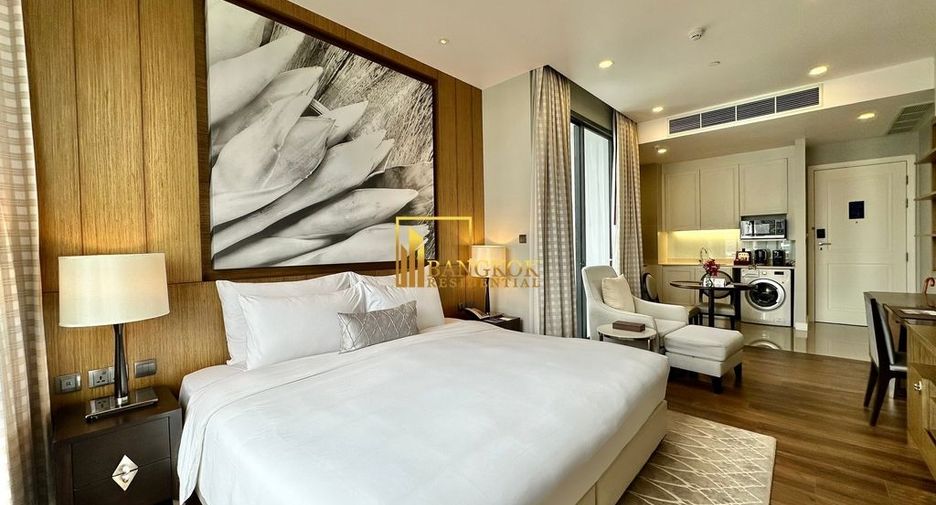 For rent 1 bed serviced apartment in Watthana, Bangkok