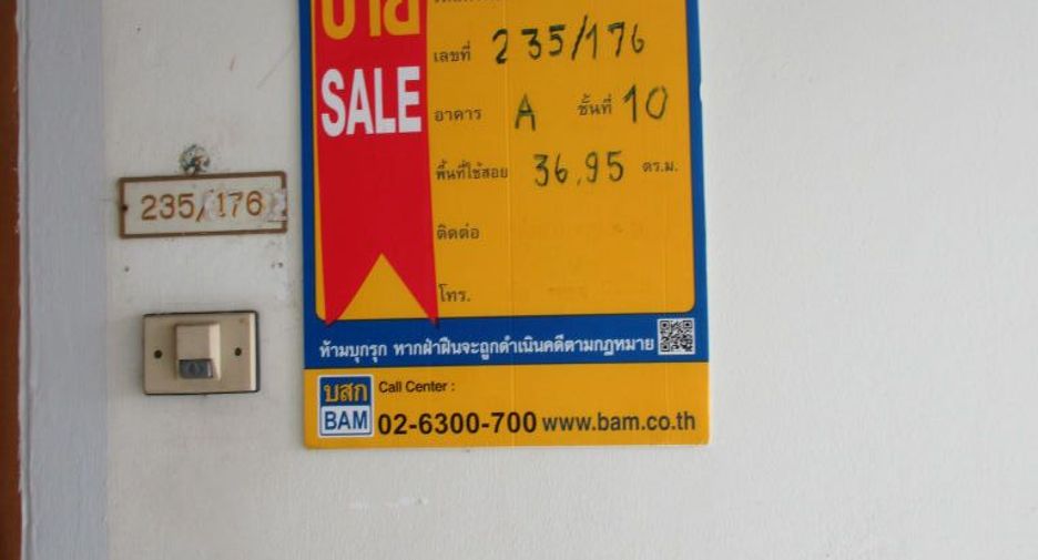 For sale studio condo in Thon Buri, Bangkok