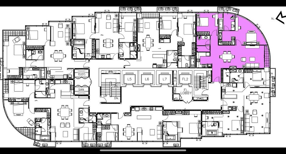 For sale 2 bedrooms condo in Watthana, Bangkok